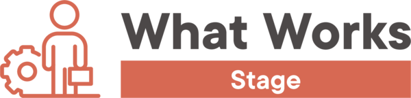 What Works Stage Stage logo