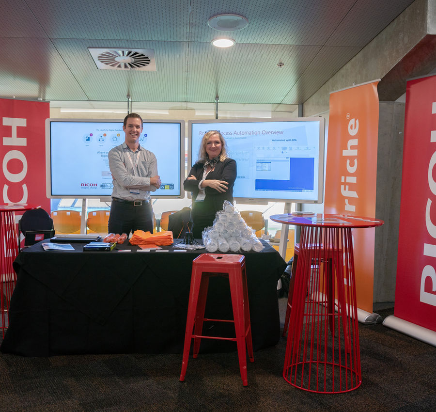 Exhibition stand at the Mental Health & Wellbeing at Work Show